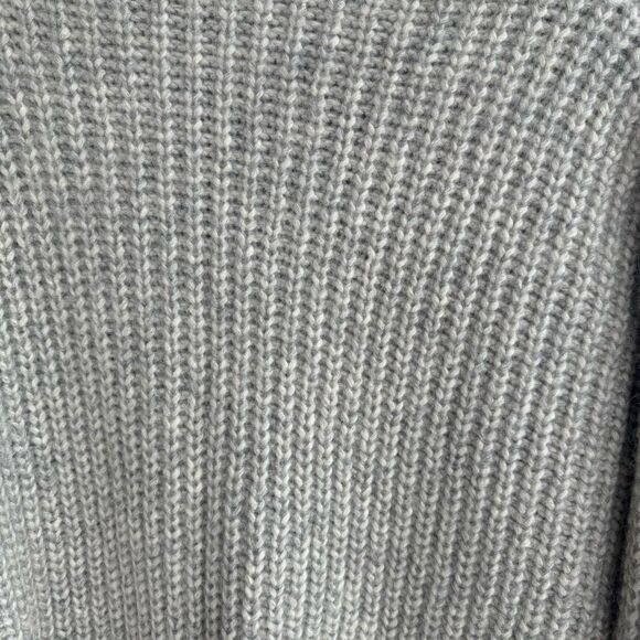 Aritzia Gray V-Neck Sweater - Picture 6 of 6